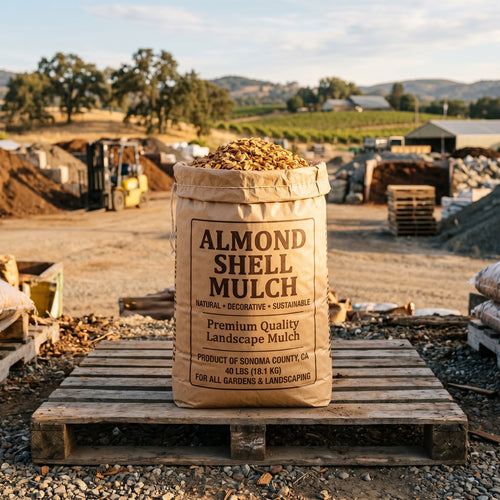 Almond Shell Mulch — 2 cu ft Bag - view 1